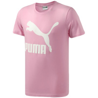 PUMA彪马男装运动服圆领LOGO短袖跑步健身T恤57940521