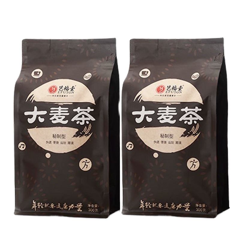 艺福堂 袋泡茶大麦茶(秘制型)原味浓香型麦茶300g/袋*2 袋[新鲜的]ZX