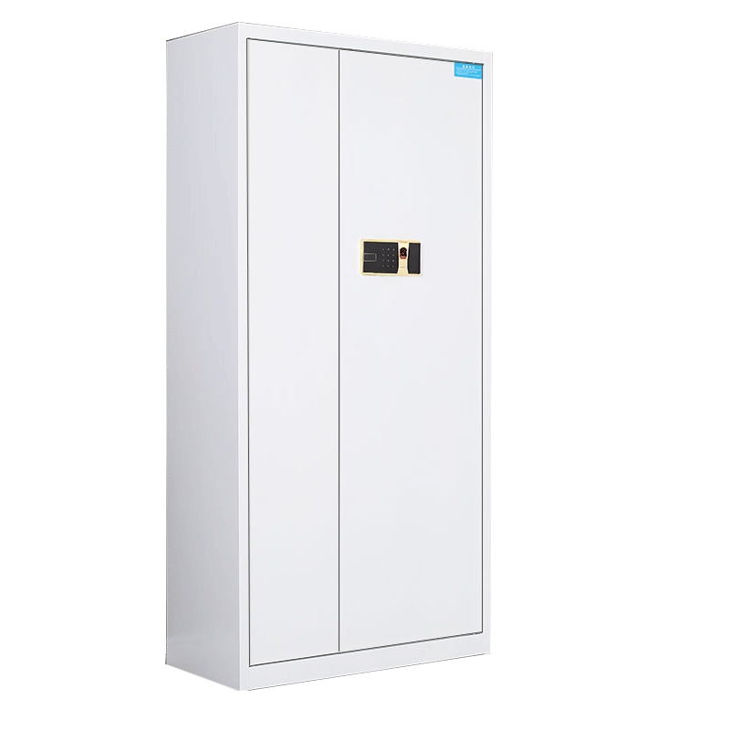 质凡保密柜文件柜档案柜保险柜双保险密码柜电子锁灰白通门保密柜