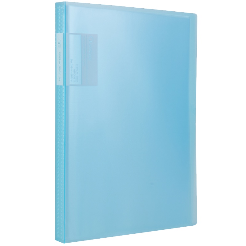 得力资料册文件夹多层A4插页档案夹试卷收纳袋学生用卷子整理文件袋透明活页夹40页办公用品文具72556LAN