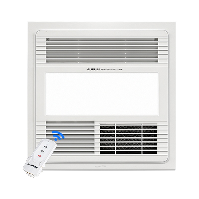 奥普(AUPU)浴霸QDP2218A风暖型浴霸 多功能浴霸 经典款风暖 无线遥控设计 老房换新机款浴霸!适合普通吊顶式