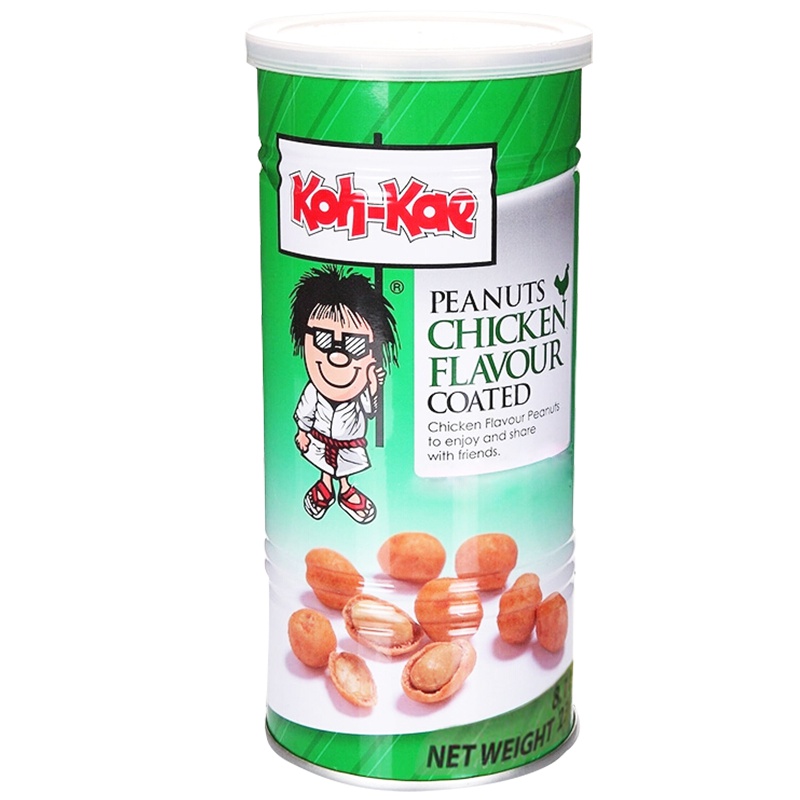 【泰国网红零食】泰国大哥（KOH-KAE）花生豆 鸡肉味 230g/罐 进口花生果仁坚果炒货零食小吃 进口食品 泰国进口