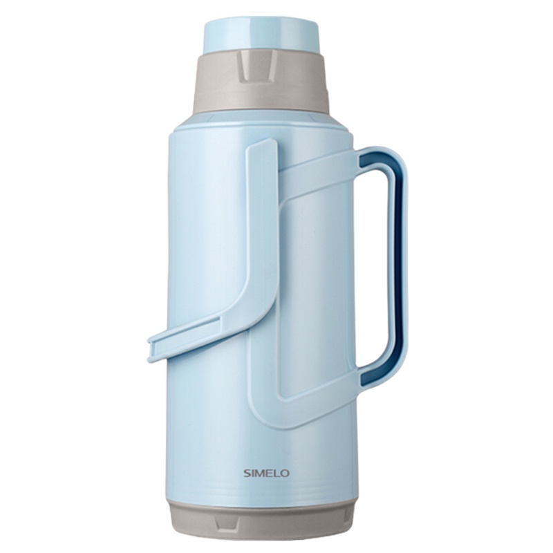 SIMELO印象京都玻璃内胆明月保温瓶3.2L(典雅蓝)