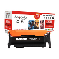 欣彩(Anycolor)CLT-K406S墨粉盒(专业版)AR-K406S黑色适用三星CP-366/W SL-C410W