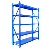 暖图家具 150*60*200四层组装货物架快递收纳货架仓储NT-001HJ型