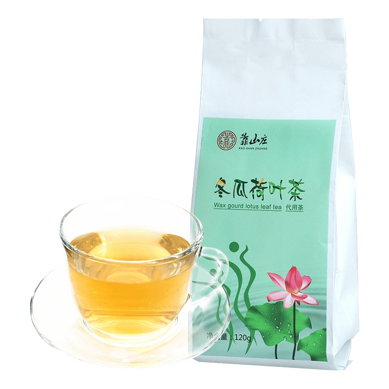 靠山庄冬瓜荷叶茶120g/袋 保健茶饮 决明子花茶玫瑰组合袋泡茶 花茶 五宝茶