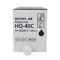 理光（Ricoh） HQ-40C油墨盒 500cc/支（适用DD4440C/4440PC/4450C/4450PC等）