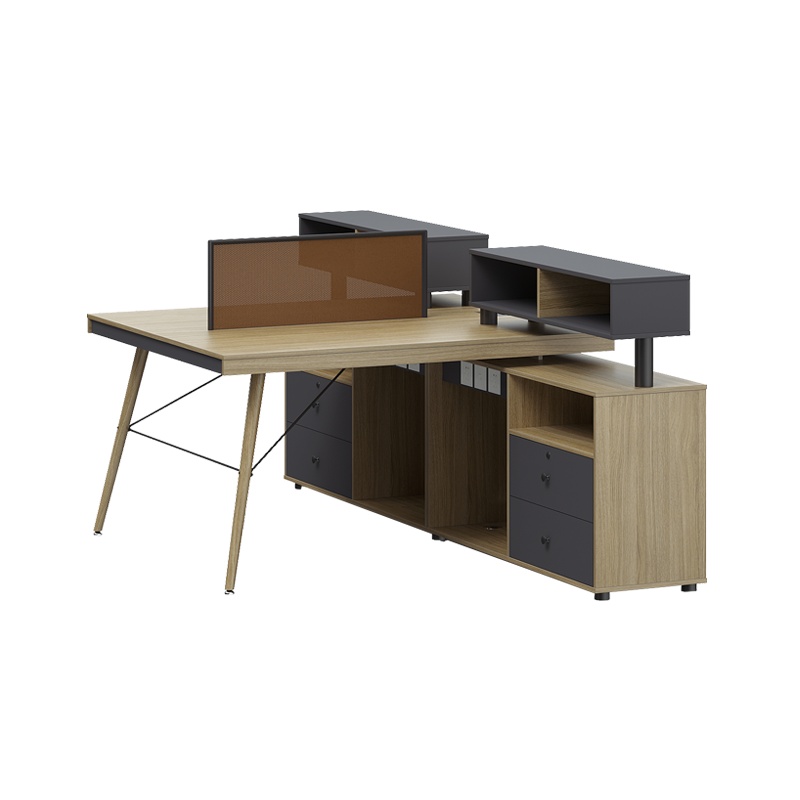 臻远员工职员桌两人位2400*1200*1050