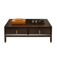 景山百岁 新中式沙发 实木沙发组合 轻奢沙发 后现代沙发 新古典沙发 美式沙发 带抽屉沙发 客厅家具沙发 成套家具508