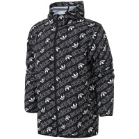 adidas阿迪达斯三叶草男运动休闲夹克DH4796 L DH4796黑
