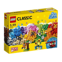乐高(LEGO)经典系列 10712 齿轮创意拼砌盒 244颗 儿童积木塑料玩具 200块以上