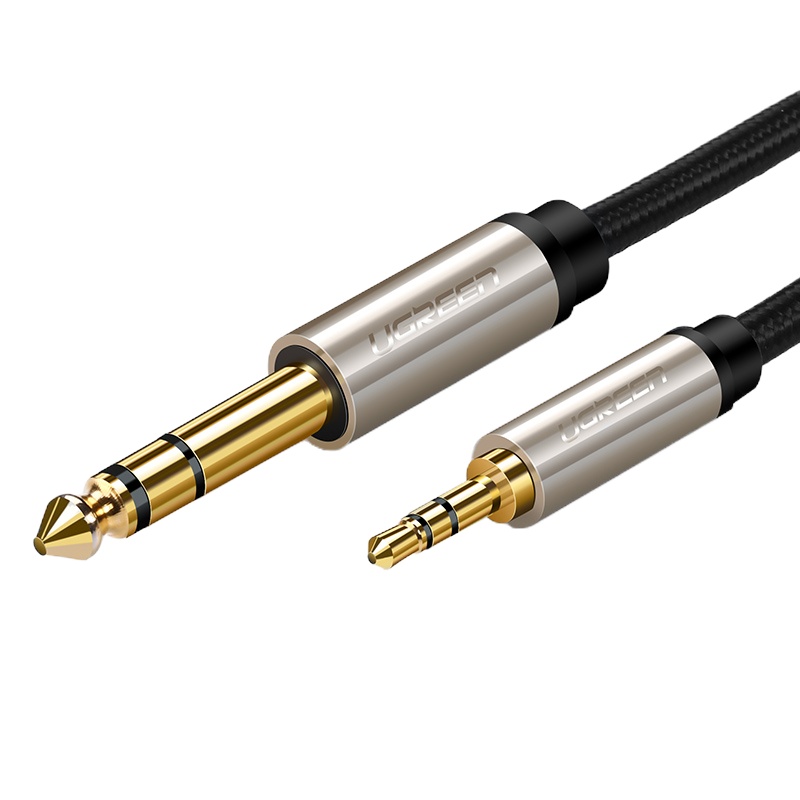 绿联 AV127 3.5转6.5公对公音频线 10M