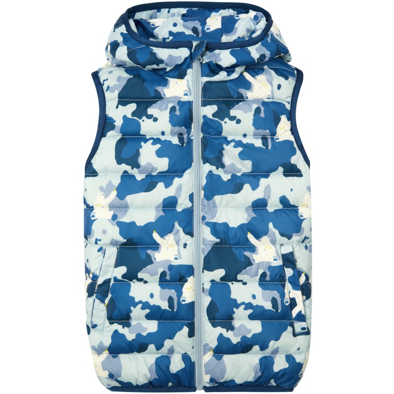 波司登童装2021新款秋冬男女儿童轻薄连帽羽绒马甲保暖T10131003