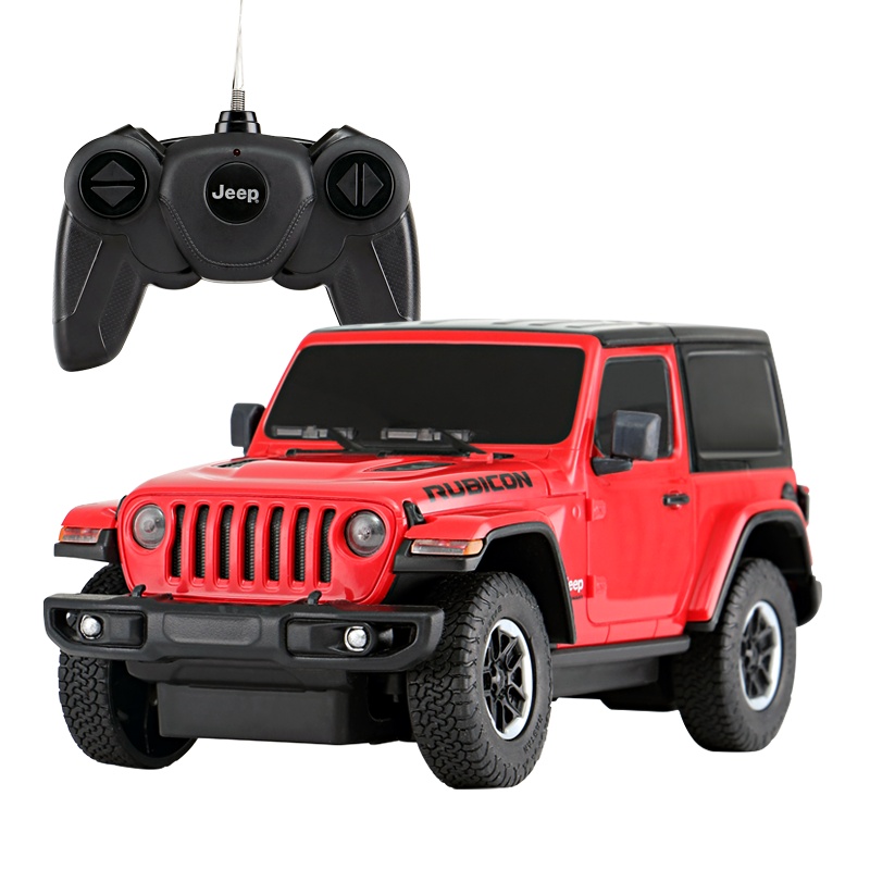 星辉(Rastar)1:24吉普遥控车 儿童玩具电动遥控车模型79500红色