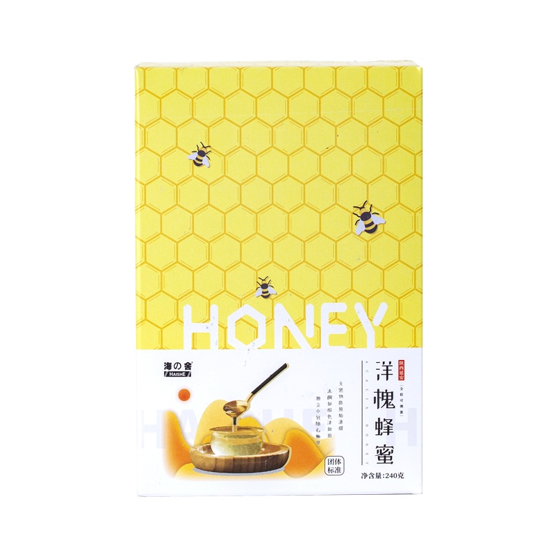 海舍HAISHE 洋槐蜂蜜 240g/盒 [买2盒送玻璃杯]