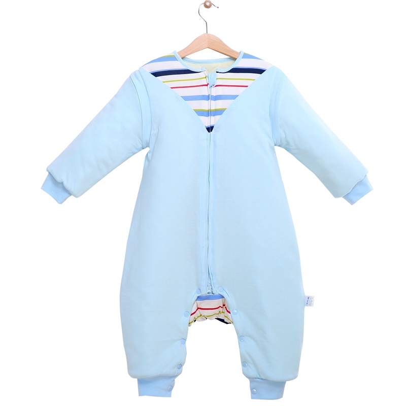 龙之涵[LONGZHIHAN]宝宝睡袋婴儿纯棉儿童分腿睡袋通用款幼儿防踢被子