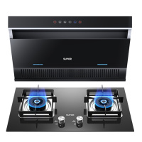 苏泊尔(SUPOR)DJ2C3+P10抽吸油烟机燃气灶烟灶套餐套装 触控式侧吸式吸油烟机灶具自动清洗18立方(天然气)