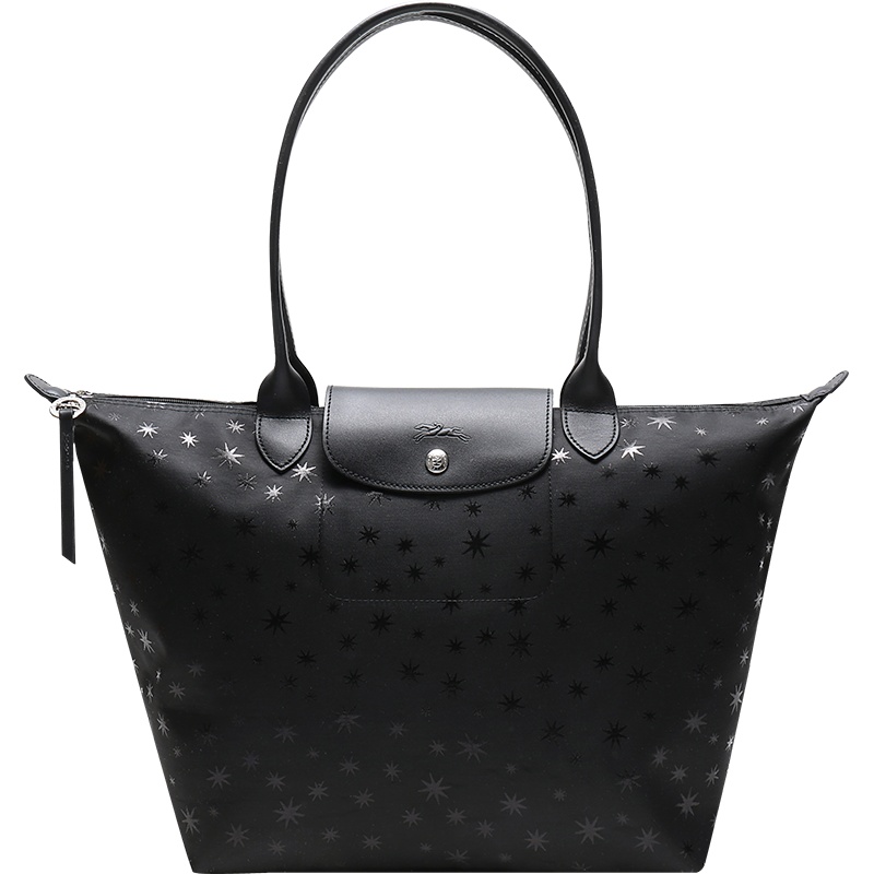 Longchamp 珑骧 女士LE PLIAGE系列织物大号长柄手提包单肩包 1899 437