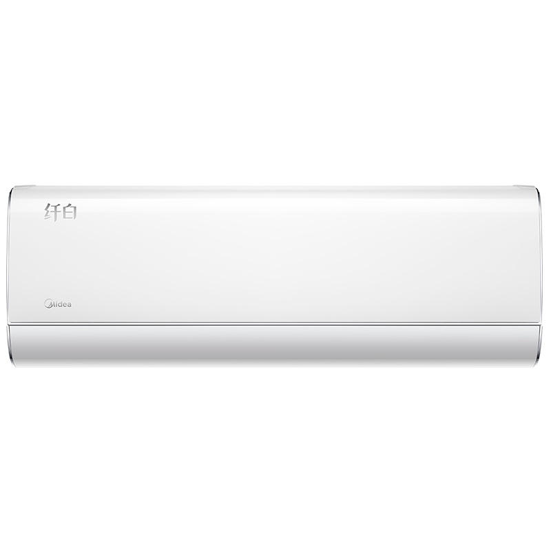 美的(Midea) 新一级节能 纤白 1.5匹 变频冷暖壁挂式空调挂机 无风感 以旧换新 KFR-35GW/N8MWA1