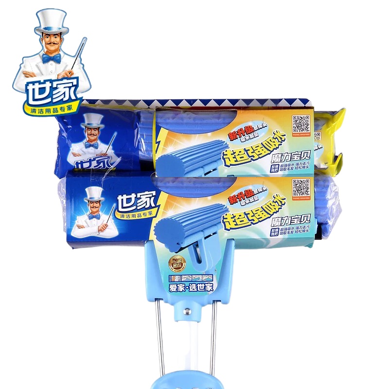 世家魔力宝贝胶棉拖把 21027