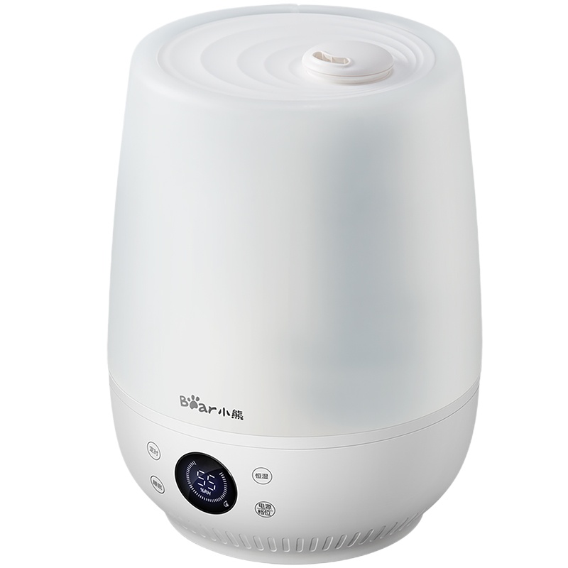 小熊(bear)加湿器 JSQ-C50Q1 上加水 透明水箱 数显遥控版