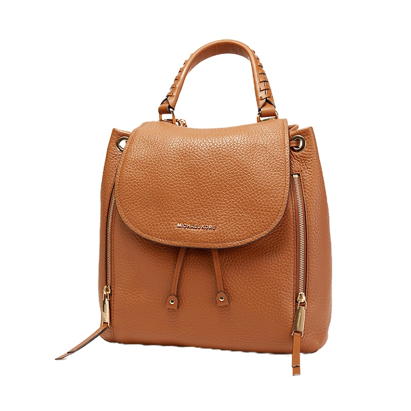 Michael Kors/迈克·科尔斯女士VIV系列牛皮双肩包30F6GVBB3L棕色203