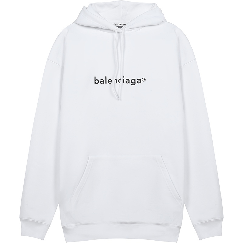 BALENCIAGA 巴黎世家 女士棉质宽松版连帽衫卫衣运动衫 578135 TIV55