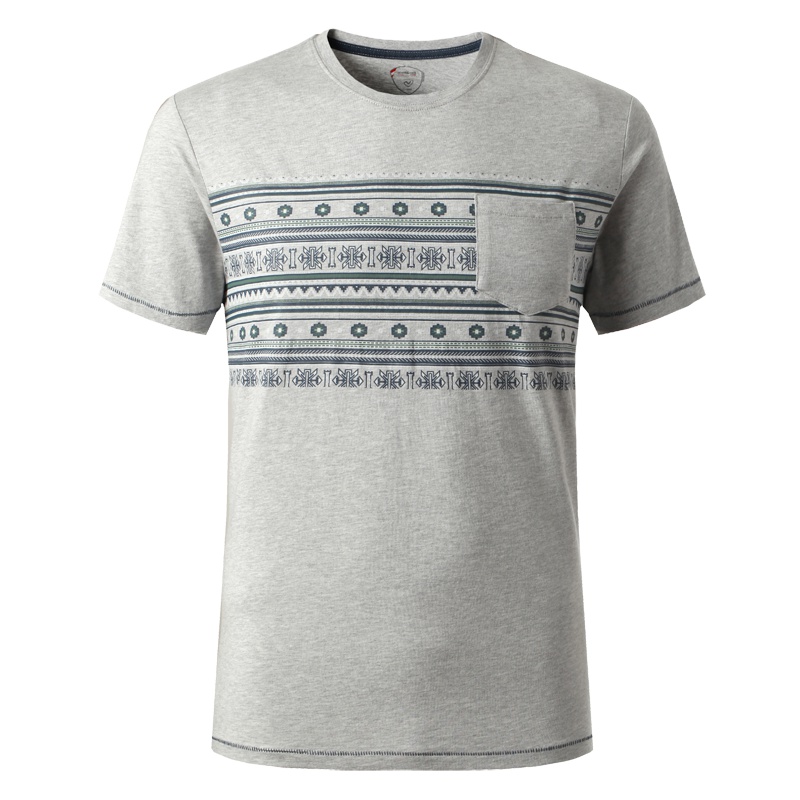 诺诗兰（NORTHLAND）户外男士休闲运动T恤印花短袖GL055993/GL065237