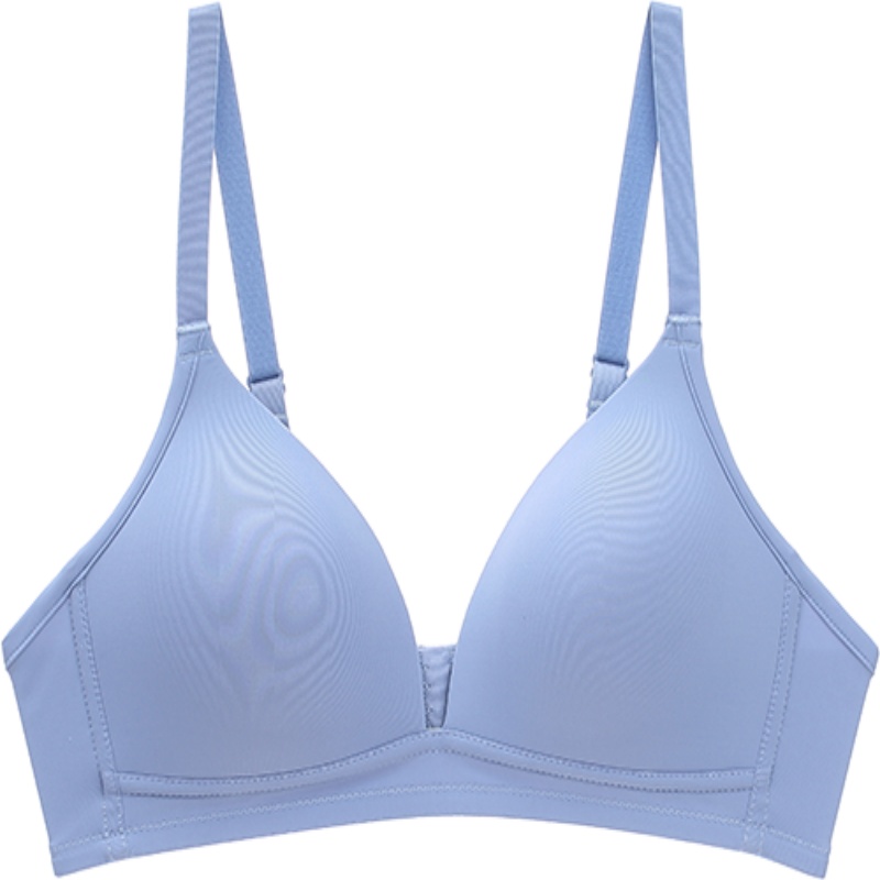 都市丽人【性感三角杯 光面无痕】T型女士胸罩内衣无钢圈聚拢文胸1B9116