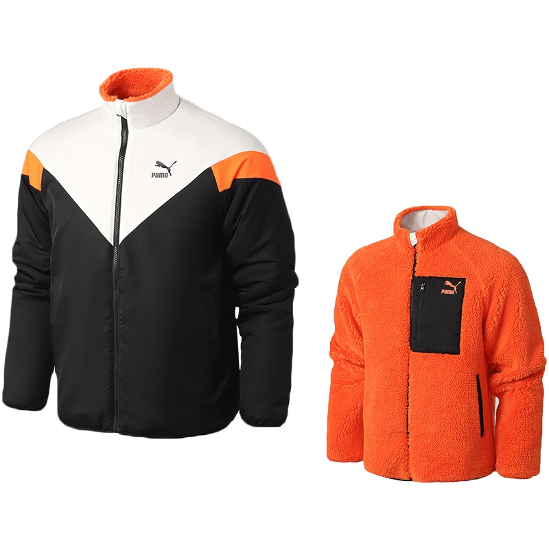 【自营】PUMA彪马男装运动服休闲两面穿外套530028