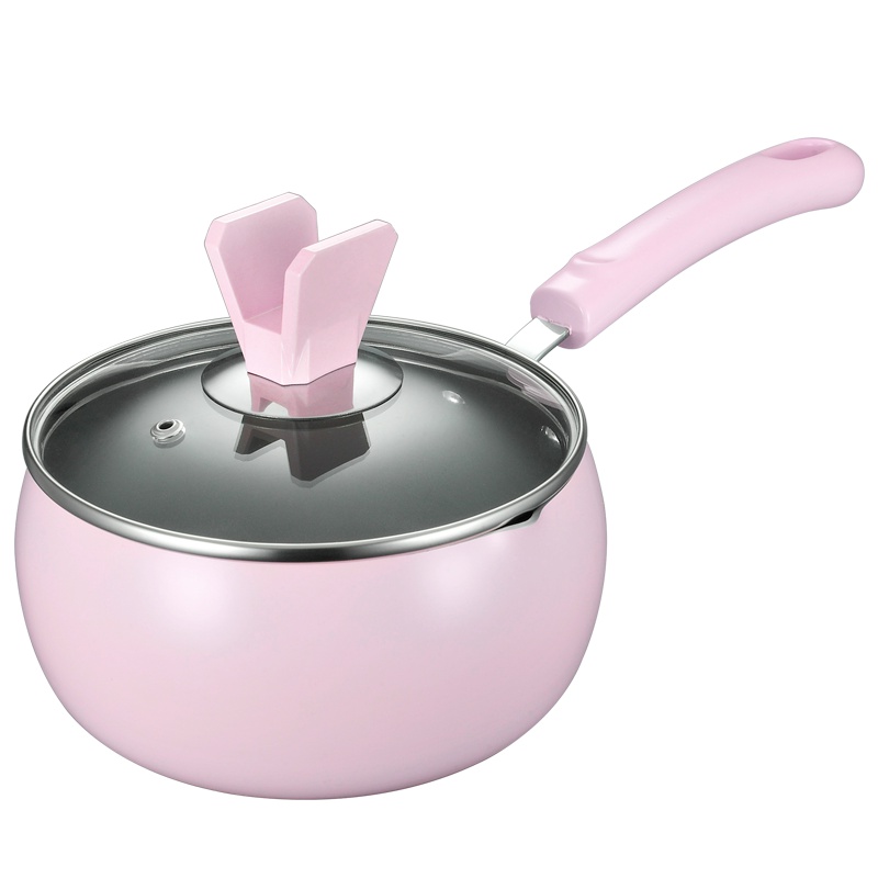 爱仕达(ASD) 锅具奶锅 NL16A2WG-P 16CM不粘汤奶锅 婴儿辅食热奶