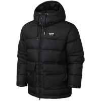 【自营】adidas阿迪达斯三叶草男装运动服休闲连帽保暖羽绒服FL0015