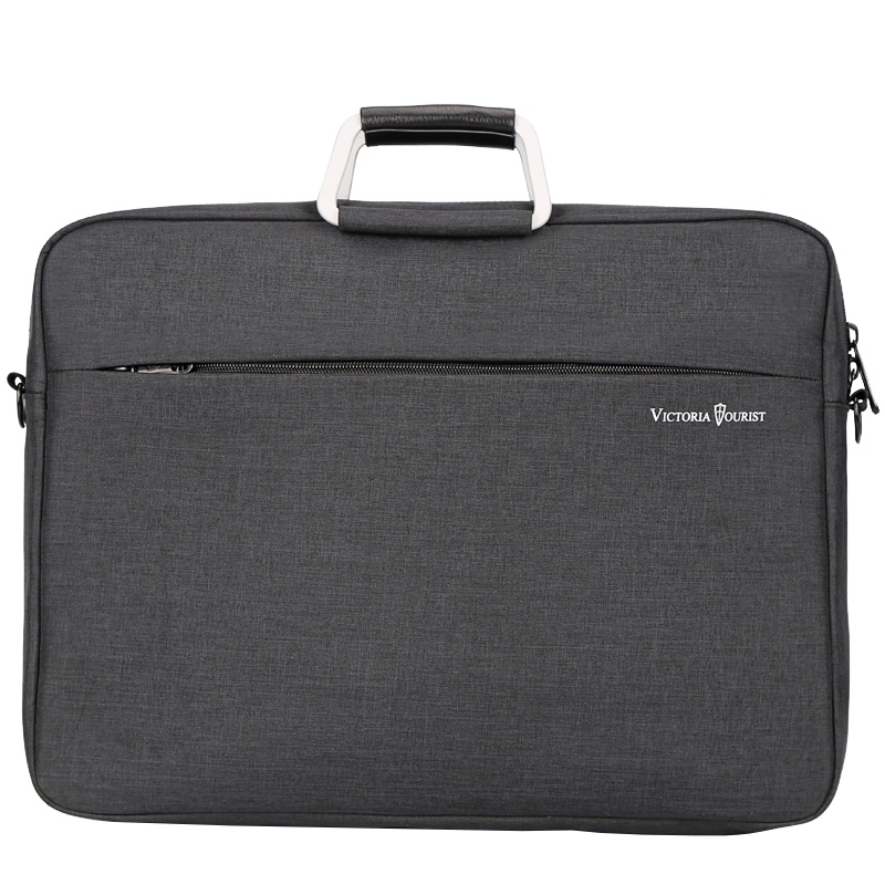 维多利亚旅行者(VICTORIATOURIST)V7011手提笔记本电脑数码包 单肩包公文包 黑色