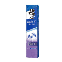 黑人(DARLIE)超白多效护理牙膏 190g