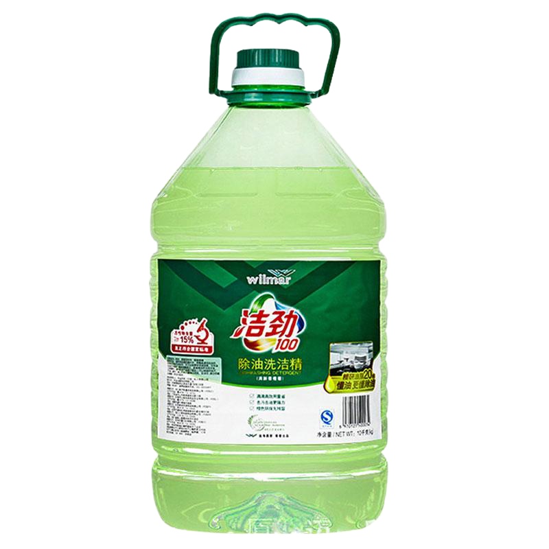金龙鱼洁劲 10kg 洗洁精 食品清洁精(一瓶装)