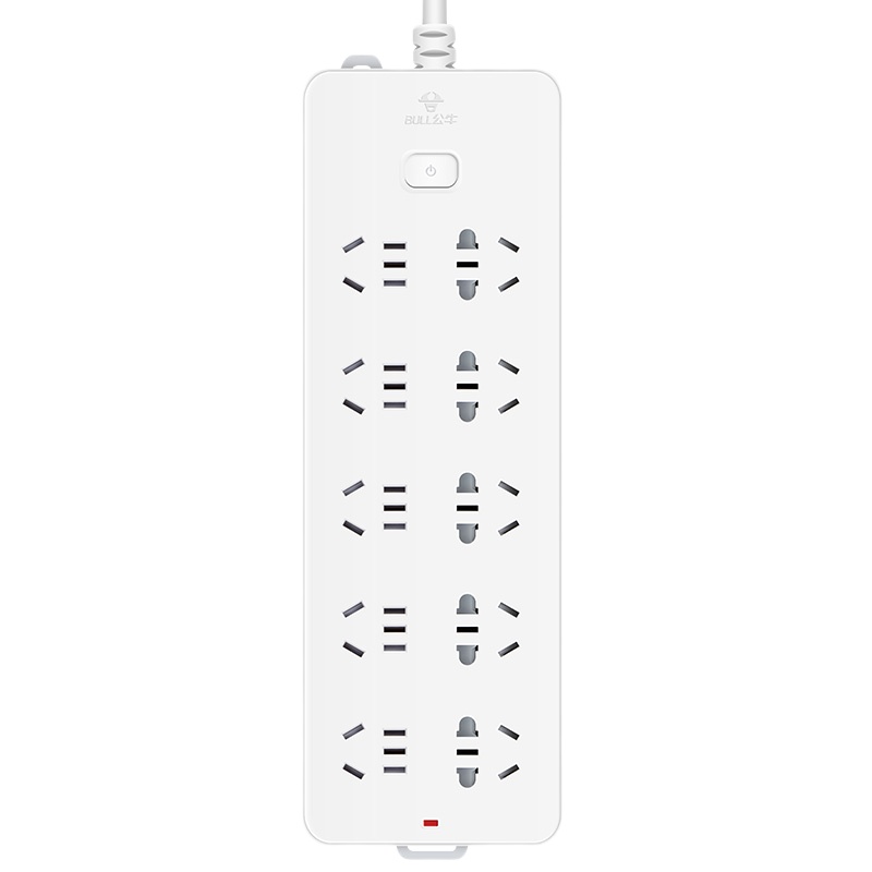 公牛插座GN-218电源接线板插排插线板插板 全长3米