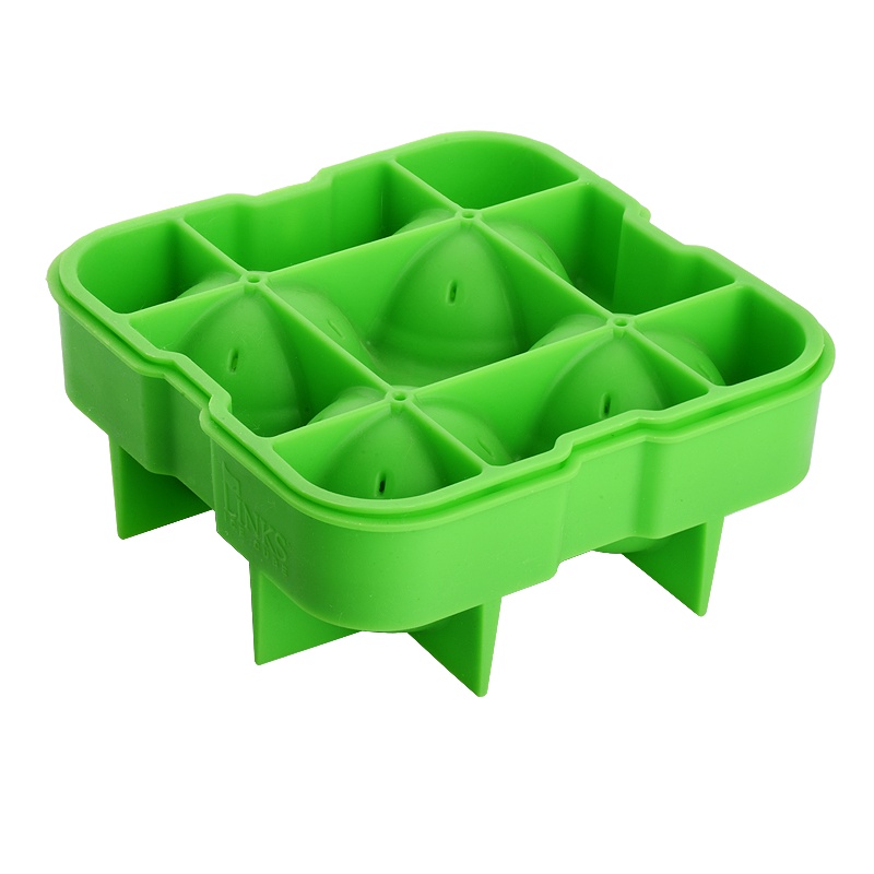 创意高尔夫球硅胶冰模冰格制冰盒威士忌冰块模具diy制冰饮料啤酒