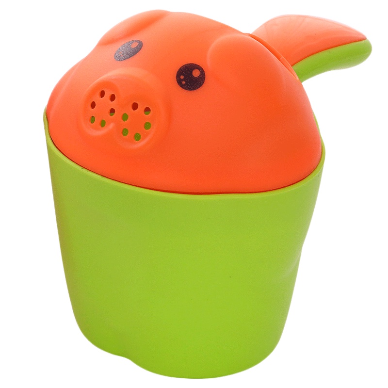 龙之涵(LONGZHIHAN)婴儿洗头杯宝宝花洒儿童花洒宝宝洗头杯婴儿浴勺水勺水舀子