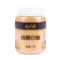 心之源 长白山雪蜜结晶白蜜 东北椴树蜜纯正天然蜜蜂蜜1kg