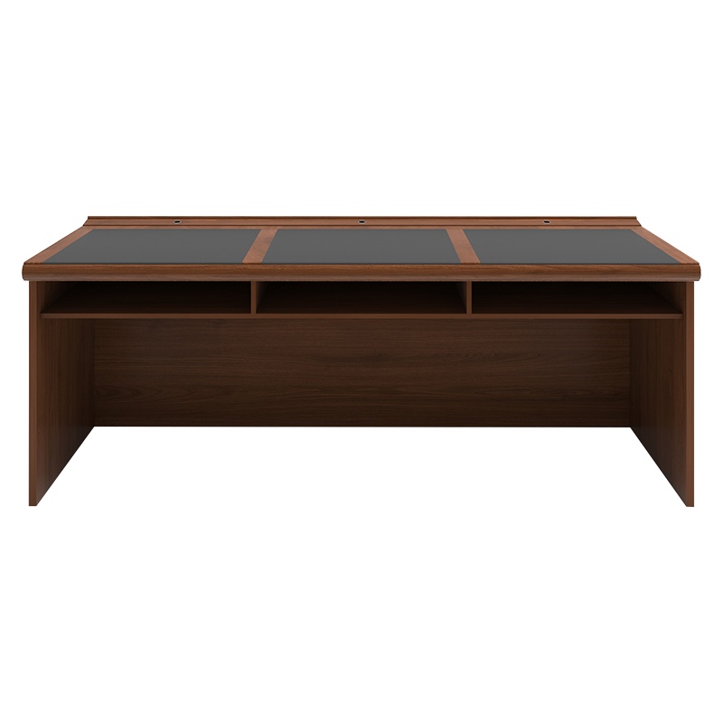 中泰X苏宁极物 现代简约双人会议桌会堂员工培训桌学生课桌政府会议长条桌