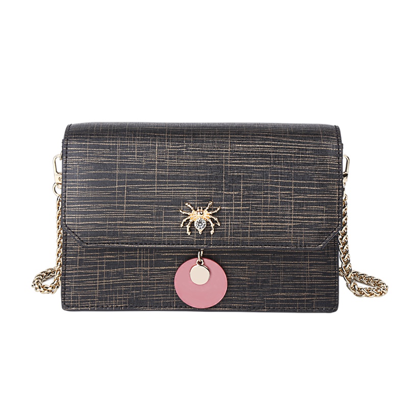 夏天少女斜挎包包女2019新款潮简约单肩韩版百搭小清新