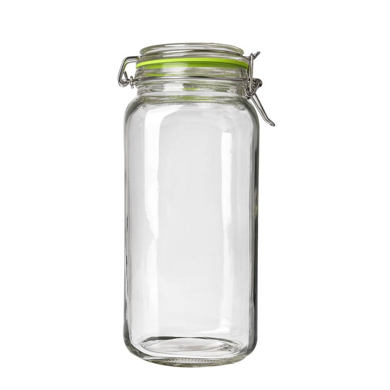 密封罐玻璃瓶子带罐盖蜂蜜柠檬罐子家用咸菜罐酵素桶食品储存储物