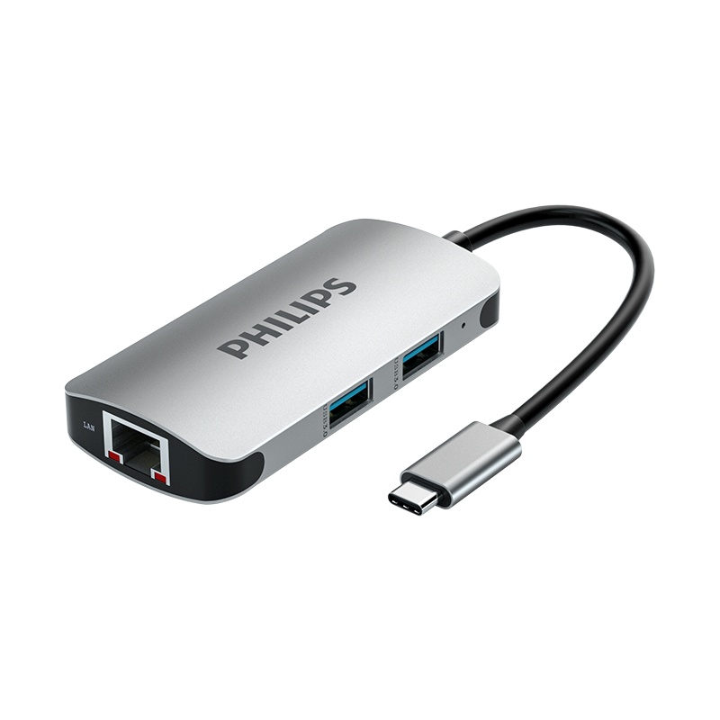 飞利浦type-c拓展坞电脑转换器笔记本扩展macbook pro苹果配件air投影仪转换器HDMI SWR1607F