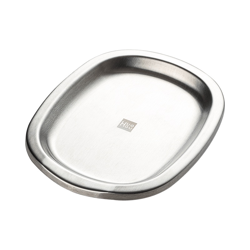 火候不锈钢勺垫304易清洗防滑固定盘汤勺垫厨房家用具品HU0081