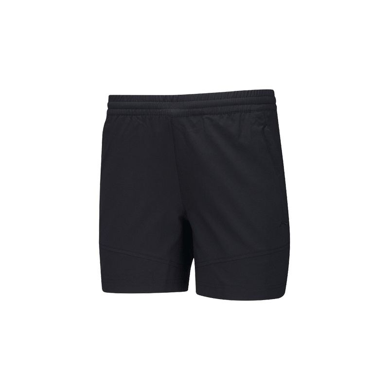 李宁女短裤四面弹短裤