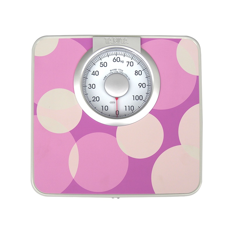 日本百利达(TANITA)体重秤精准机械秤 家用成人健康秤人体秤 HA-620(非电子称) 620粉色