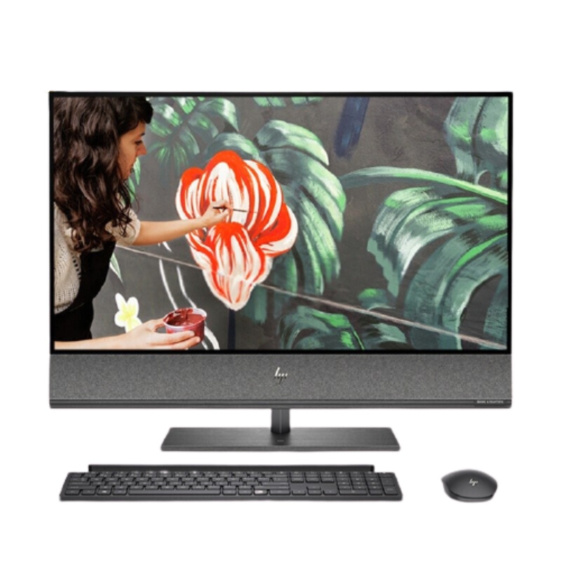 惠普(HP)ENVY32 设计师4K屏 31.5英寸98%色域旗舰一体机电脑设计绘图游戏吃鸡一体机 十代i7-10700|32G|RTX2070