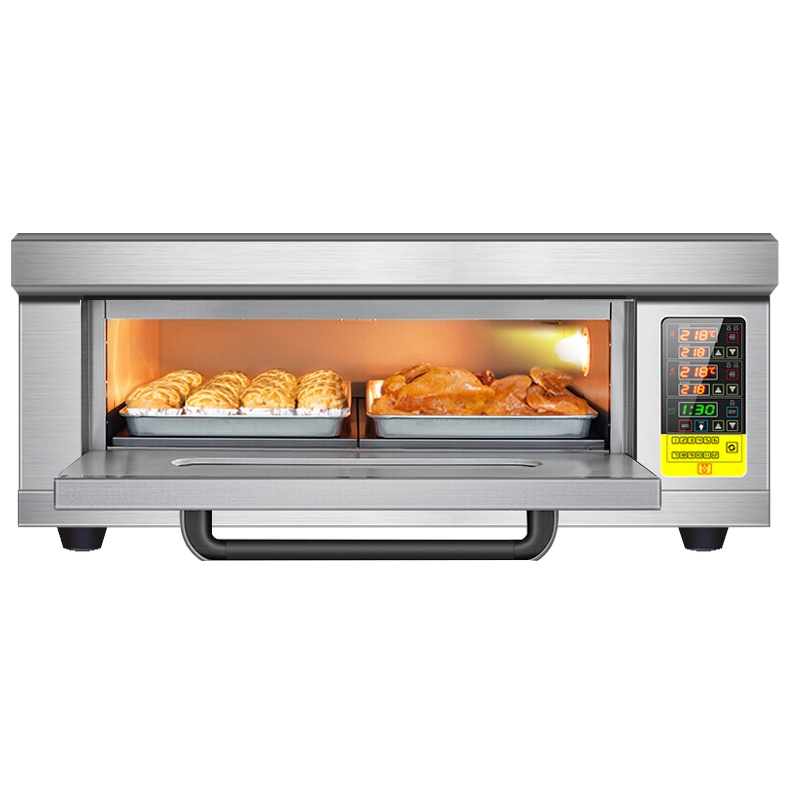 世麦(WORWHEAT) 双层电烤箱商用 披萨面包蛋糕月饼烤鸡烤肉大容量焗炉一层二盘单层单盘烤炉大型烘焙店设备全套