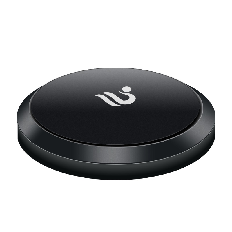 尤利特(UNIT)车载香水座汽车用香薰车内用品固体容量50毫升香膏持久淡香古龙香调摆件 流光黑+2片古龙+2片海洋香薰片