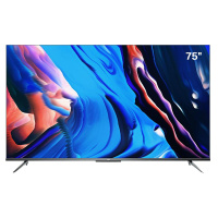 TCL 75V8 75英寸液晶平板电视机 4K超高清 防蓝光护眼 超薄金属机身 全面屏 智慧屏 人工智能 教育电视